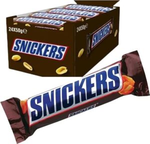 Snickers Chocolate Bar Box 24x50g