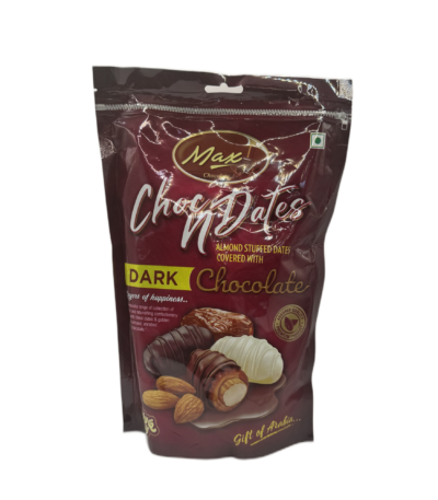 Max Choc N Dates Dark Chocolate 500g