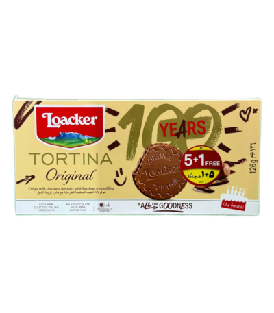 Loacker Tortina Original 6X21g