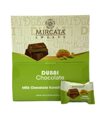 Mircata Dubai Chocolate Pistachio Kunafa 24X20g