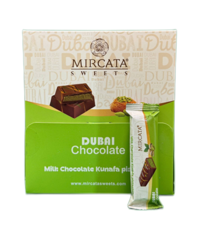 Mircata Dubai Chocolate Pistachio Kunafa 36g X 24pcs