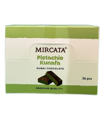 Mircata Dubai Chocolate Kunafa Pistachio 20g X 36pcs