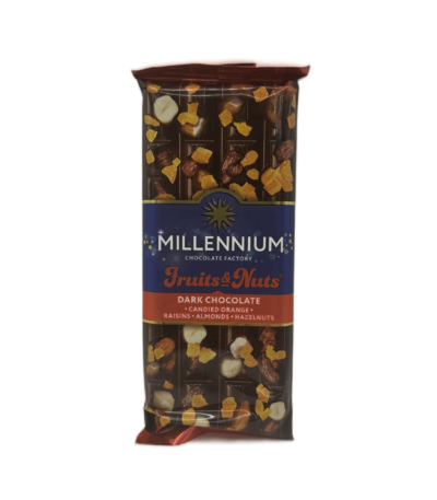 Millennium Dark Chocolate Fruits&Nuts 90g