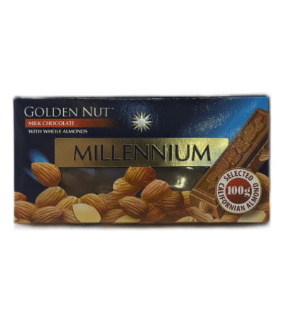 Millennium White Chocolate Hazelnut 100g